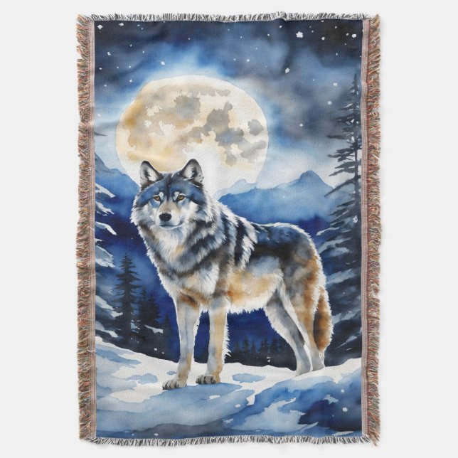 Cobertor Wild Wolf (Frente Vertical)
