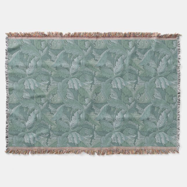 Cobertor William Morris Acanthus Botanical Harmony Classic (Frente)