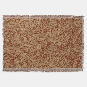 Cobertor William Morris Arcadia Jardim Floral Flor Classi