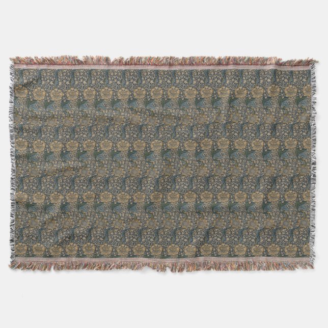 Cobertor William Morris: Kennet Throw Blanket (Frente)