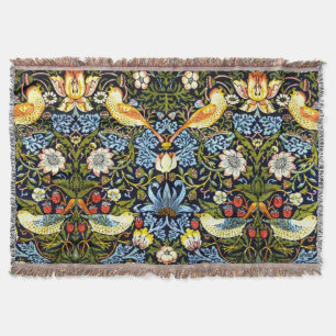 Cobertor William Morris - Morango Ladrão, famoso design