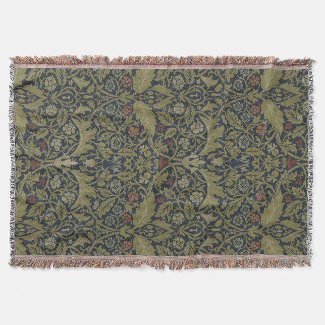 Cobertor William Morris sobre Campion Blanket (Frente)