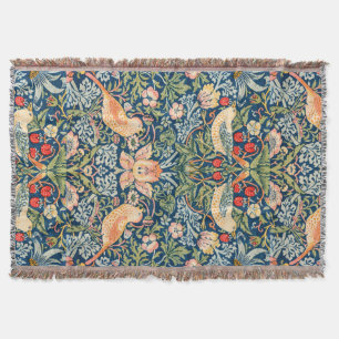 Cobertor William Morris Strawberry Thef Throw