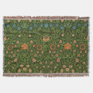 Cobertor William Morris Violet e Columbine Art Rug