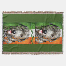 Wolfhound Irish Throw Blanket