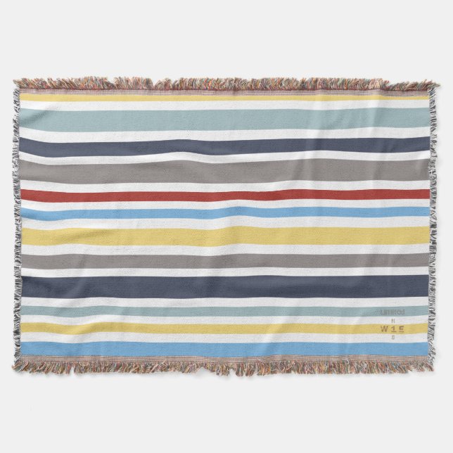 Cobertor WONZ Limited nautical by Shirt to Design (Frente)