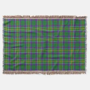 Cobertor Xadrez de Clan Hunter Tartan