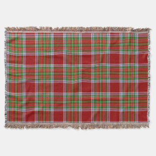 Cobertor Xadrez de Tartan do Clã Escocês MacBain MacBean