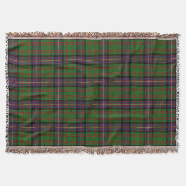 Cobertor Xadrez Escocesa Clan Cochrane Tartan (Frente)