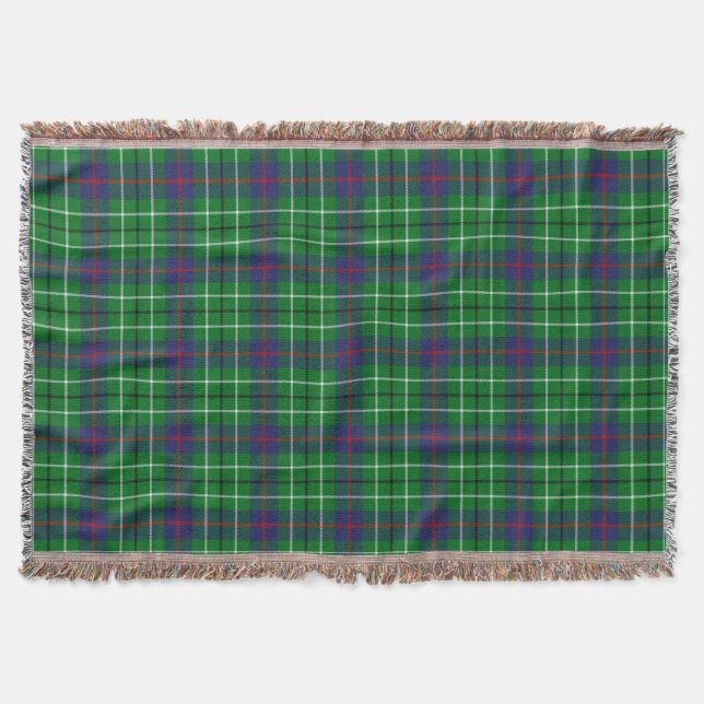 Cobertor Xadrez Escocesa Clan Duncan Tartan (Frente)