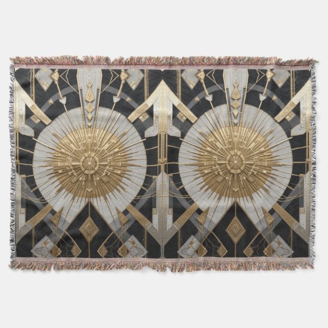 Cobertor Yantra Throw Blanket espiritual (Frente)