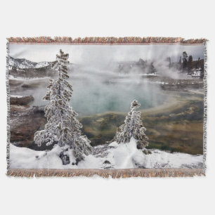Cobertor Yellowstone nevado