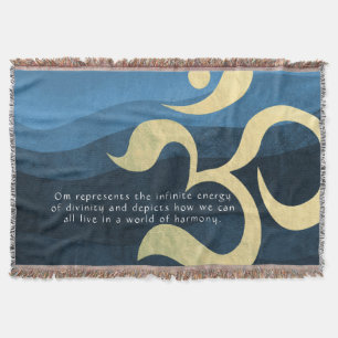 Cobertor Yoga Meditation Instrutor Life Coach OM Cita