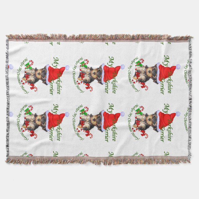 Cobertor Yorkshire Terrier Natal (Frente)