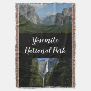 Cobertor Yosemite Falls II do Parque Nacional de Yosemite