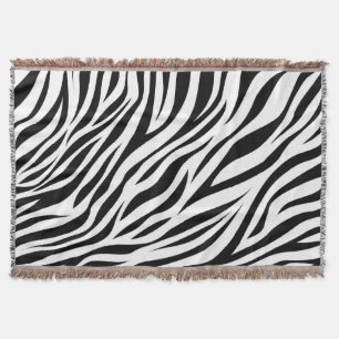 Cobertor Zebra Animal Skin Impressão Pattern-15391