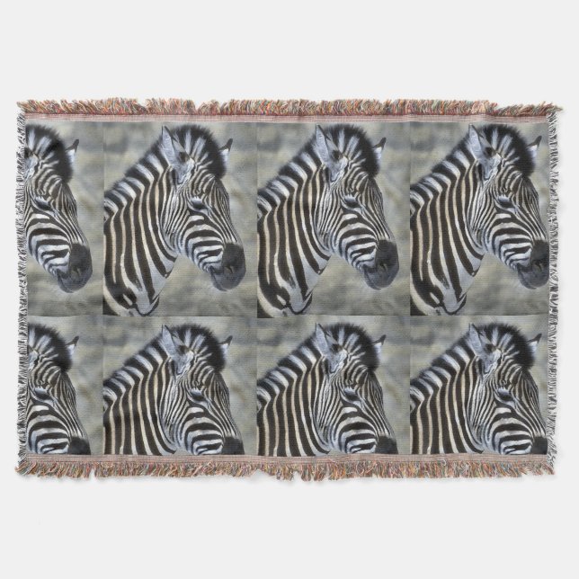 Cobertor Zebra Lovers Art (Frente)