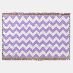 Cobertor Zigzag Roxo, Chevron Roxo, Padrão Geométrico