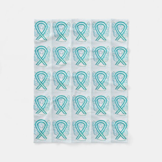 Cobertores de Fita de Sensibilização para o Cancer (Frente)