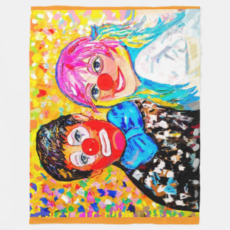 Cobertores de Fleece ''Dois artistas.''