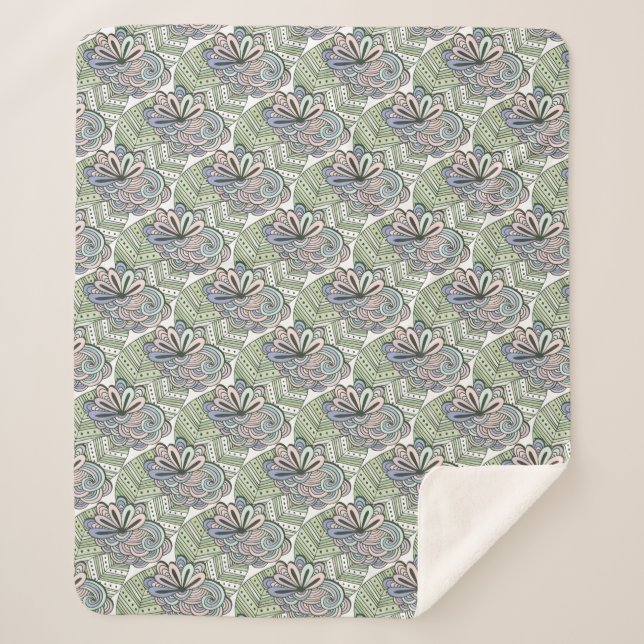 cobertores do Lotus Pattern (Frente)