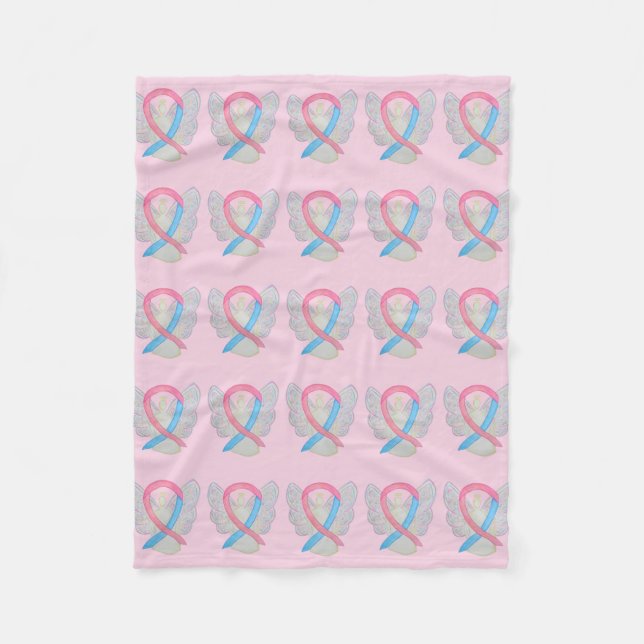 Cobertores suaves de consciência do Cancer mamário (Frente)