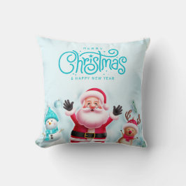 Cobertura de Almofada Feliz Natal