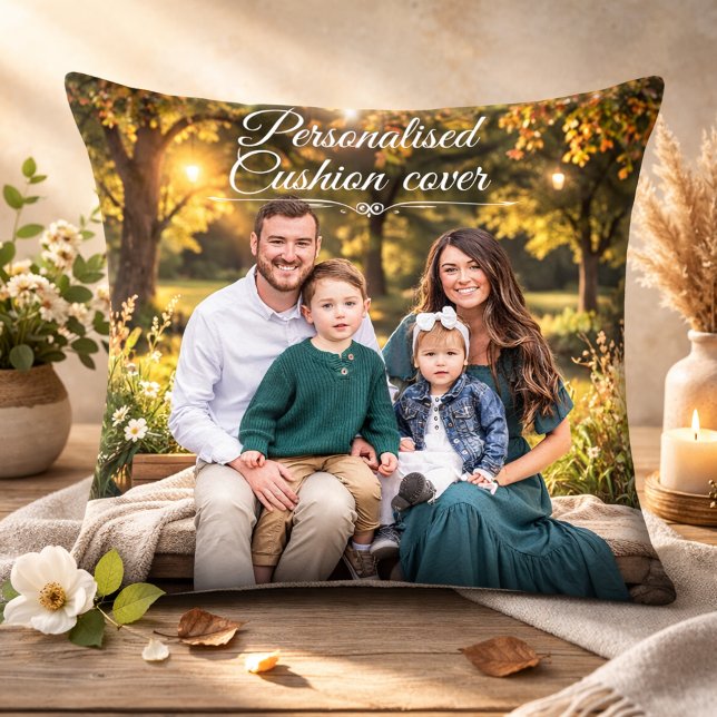 Cobertura de Almofada Personalizada para Família d (Criador carregado)