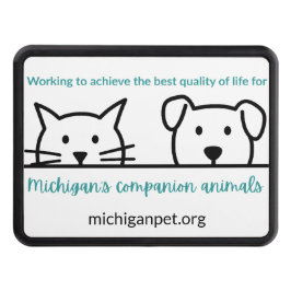 Cobertura Para Engate De Reboque Michigan Pet Alliance Companion Animal Hitch Cobri