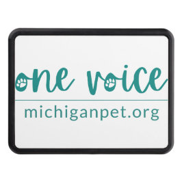 Cobertura Para Engate De Reboque Michigan Pet Alliance One Voice Hitch Cobrir