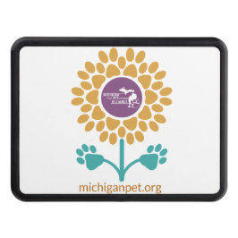 Cobertura Para Engate De Reboque MPA Sunflower Paw Imprime Cobrir de Hitch