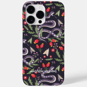 Cobra e Botânico de Roxo Whimísico - Personalizado