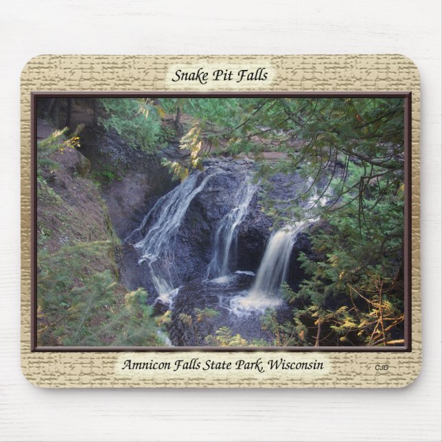 Cobra Pit Falls Mousepad (Frente)