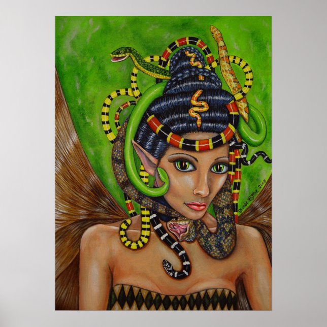 Cobra Queen Fairy Poster (Frente)