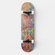 Cobra Skateboard Vibrante Colorida Luxo