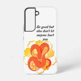 Cobra vermelho em uma flor Ouro" | Única e Luxuosa