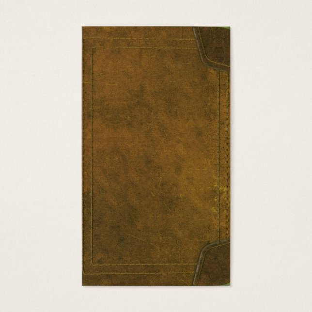 cobrir antigo de livros de couro (Frente)