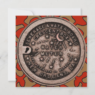 Cobrir CelticTile Red, Medidor de Água