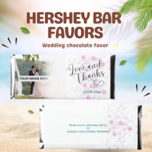 Cobrir de Bar do Wedding Giveaway Hershey