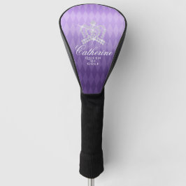 Cobrir de Cabeça de Golfe Roxo, Coroa