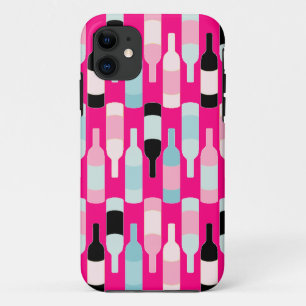cobrir de capas de iphone de vinho rosa