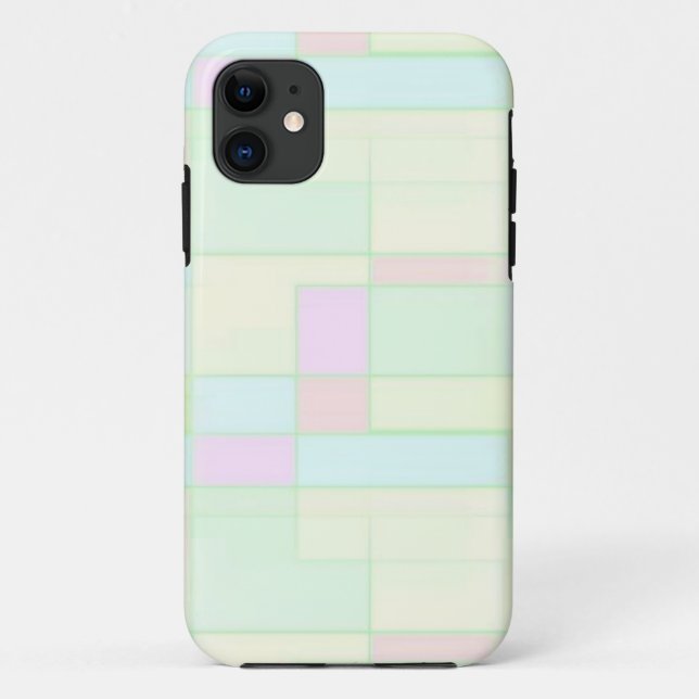 cobrir de capas de iphone pastel mondriano (Verso)
