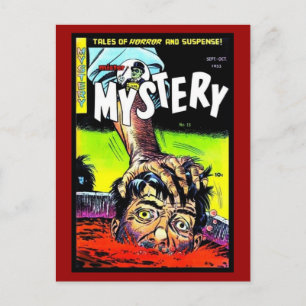 Cobrir de Cartões Postais Vintage Comic Book