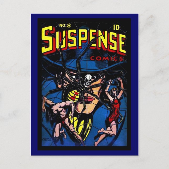 Cobrir de Cartões Postais Vintage Comic Book (Frente)