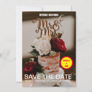 Cobrir de cinema elegante de Convite para Casament