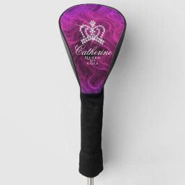Cobrir de golfe magenta com brilho