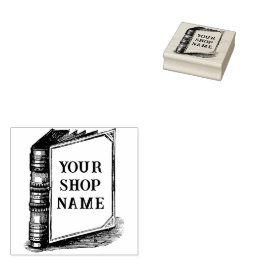 Cobrir de Livro Personalizado Carimbo de Borracha