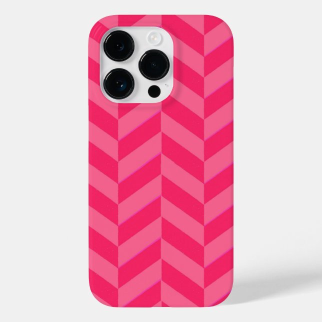 Cobrir de proteção e chevron cor-de-rosa (Verso)