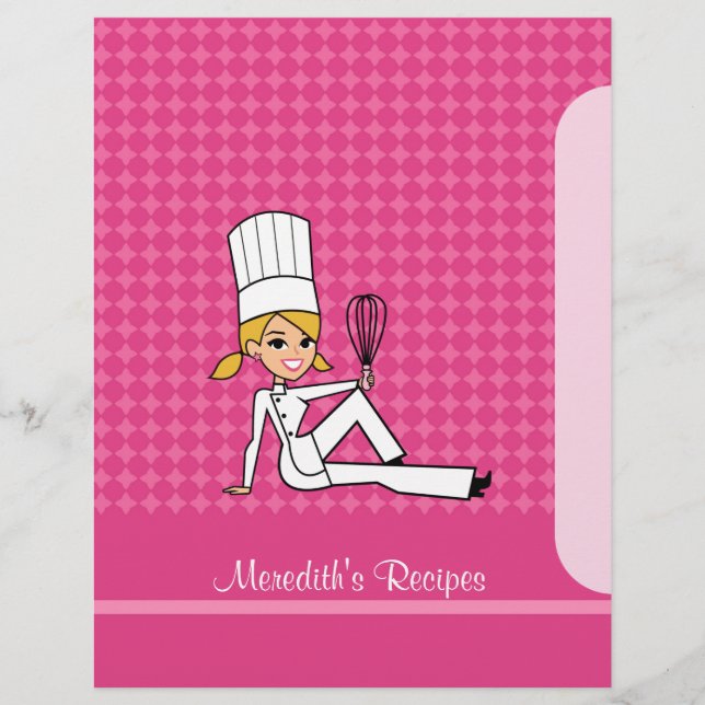 Cobrir de recebimento da ilustração do Cook-Cute (Frente)