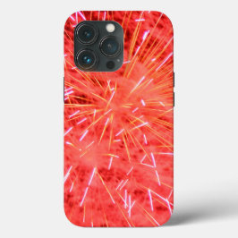 Cobrir de Telefone celular Red Sparks e Fireworks